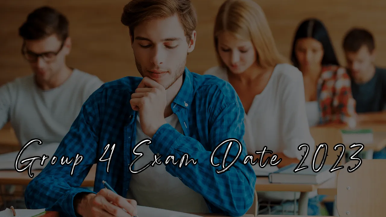 TSPSC Group 4 Exam Date 2023