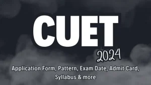 CUET 2024: Application form, exam date, admit card, pattern, syllabus… and more