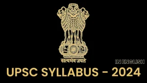 upsc syllabus 2024 png pdf download